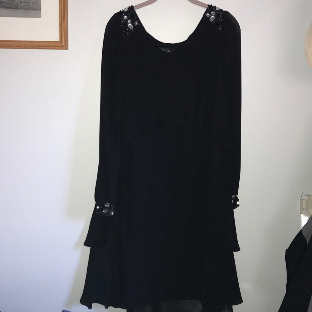 Tiered cocktail dress